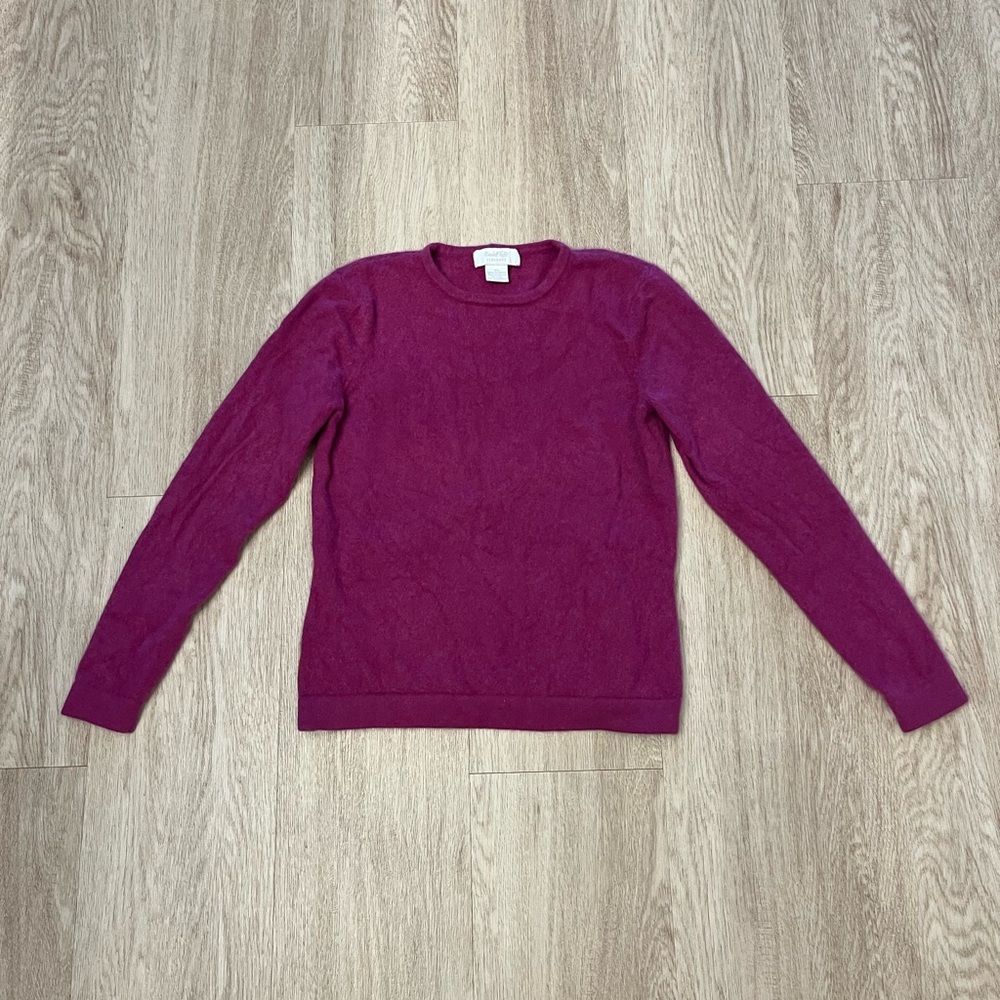 vintage cashmere sweater
